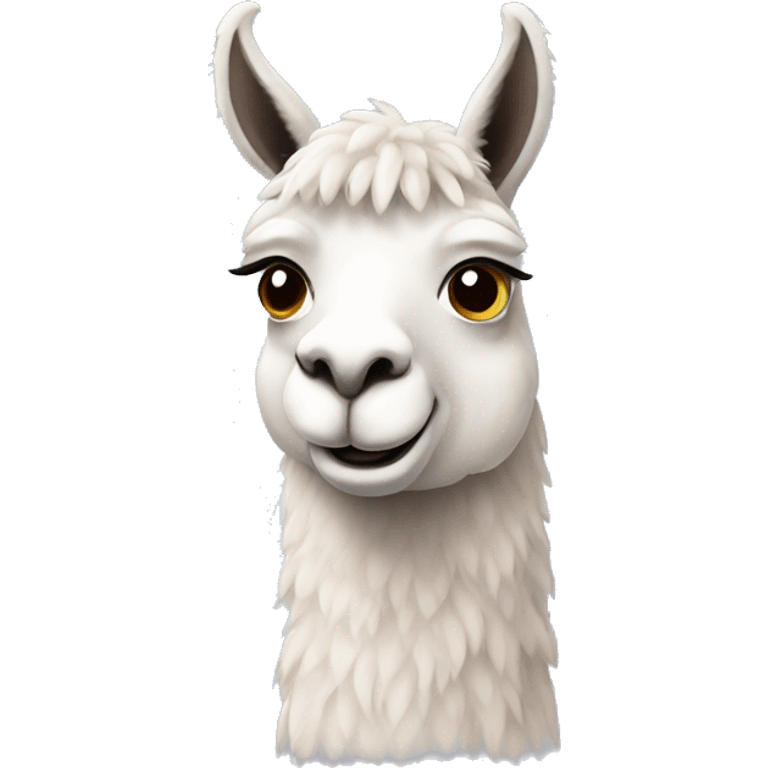 cute llama emoji