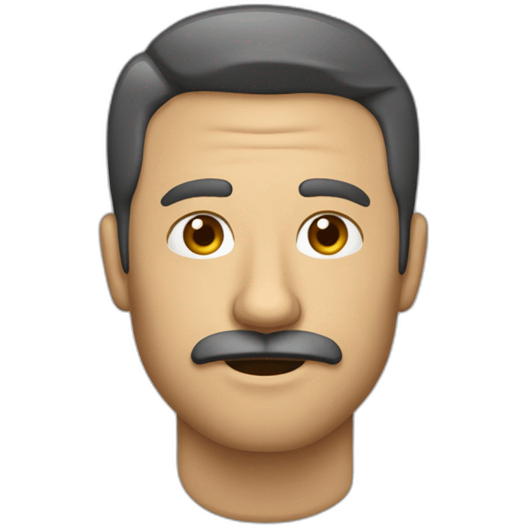 hombre canoso sin bigote  con cámara en mano emoji