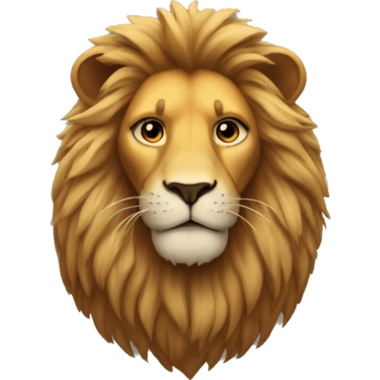 Lion with me emoji