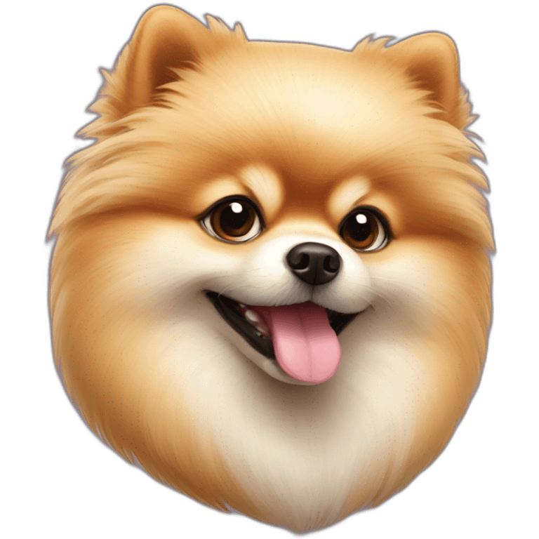 cute-dwarf-pomeranian emoji