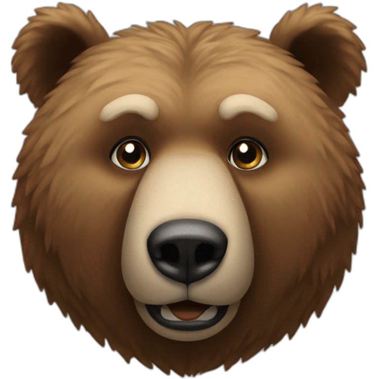 Big bear emoji