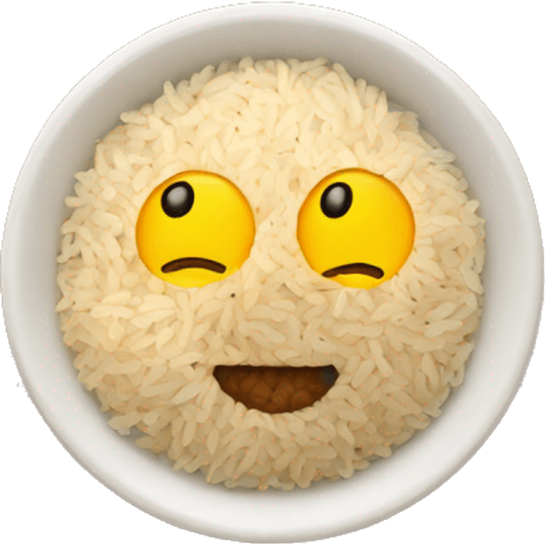 rice biryani with toping emoji