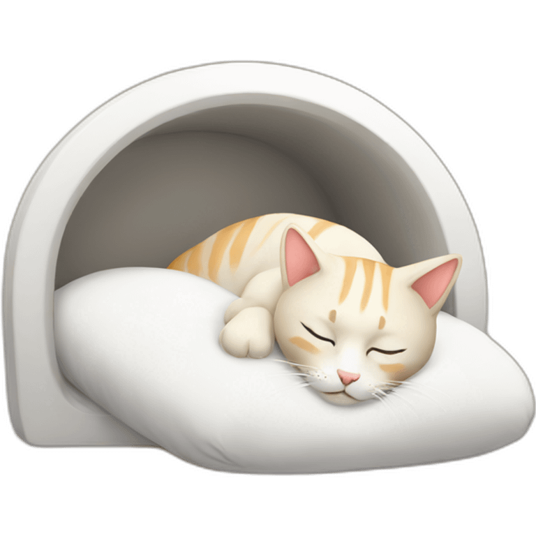 Cat-sleep emoji