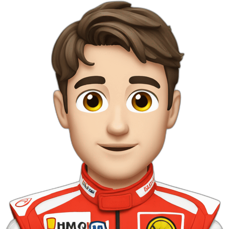 Charles Leclerc f1 driver emoji