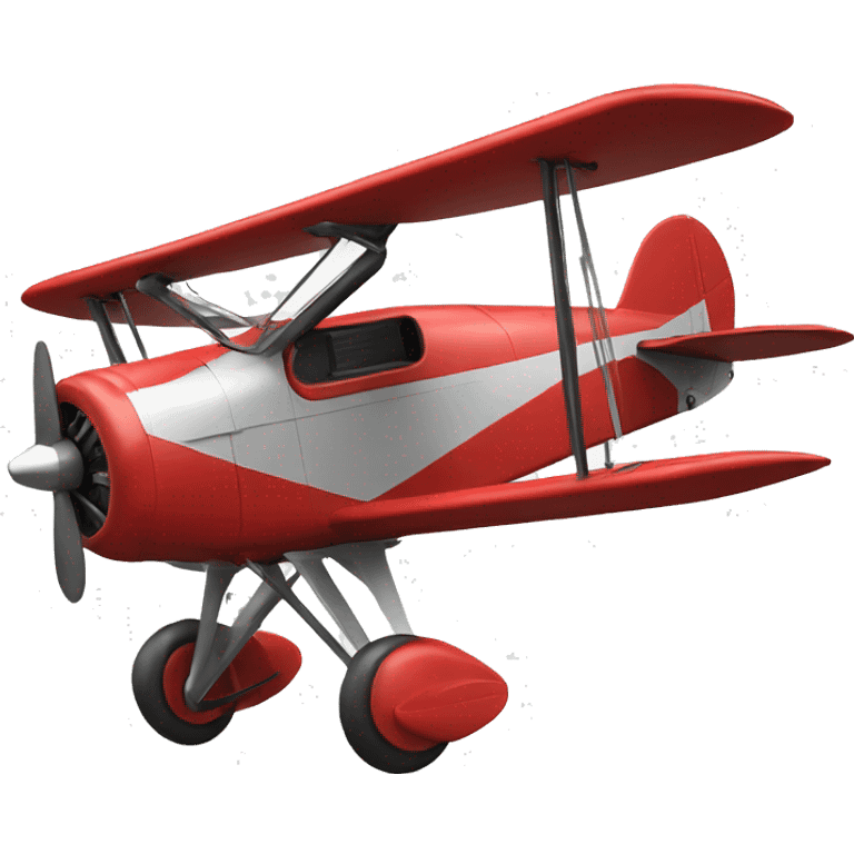 Small biplane emoji