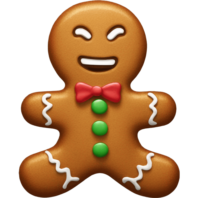 Gingerbread man  emoji