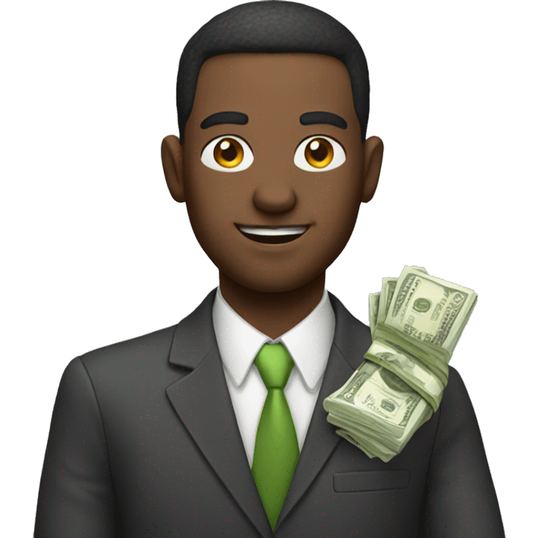 Man with money  emoji