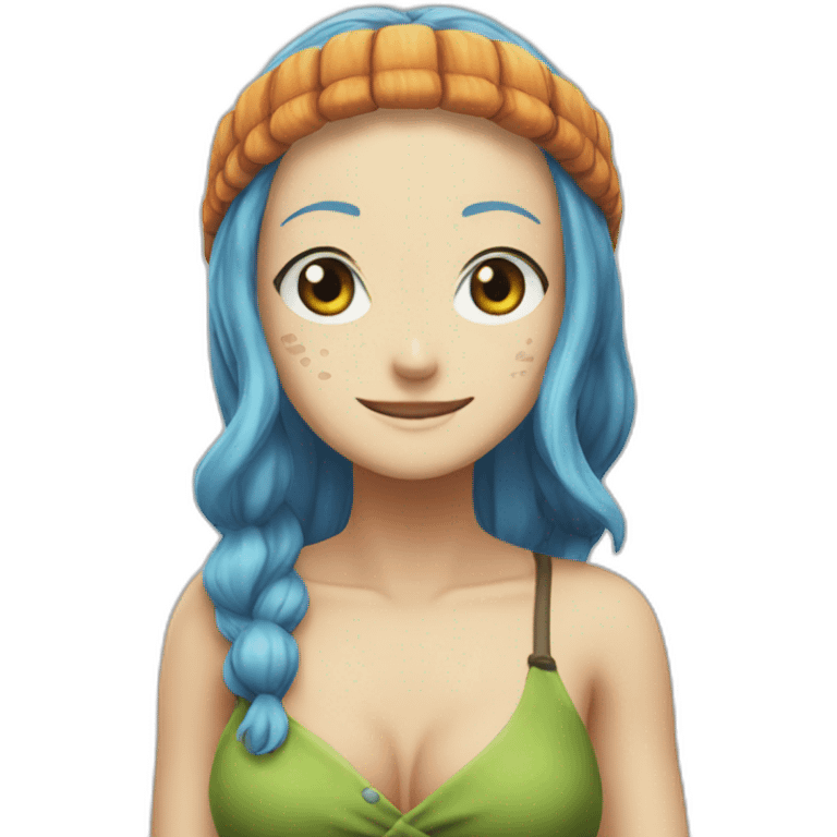 Nami one piece emoji