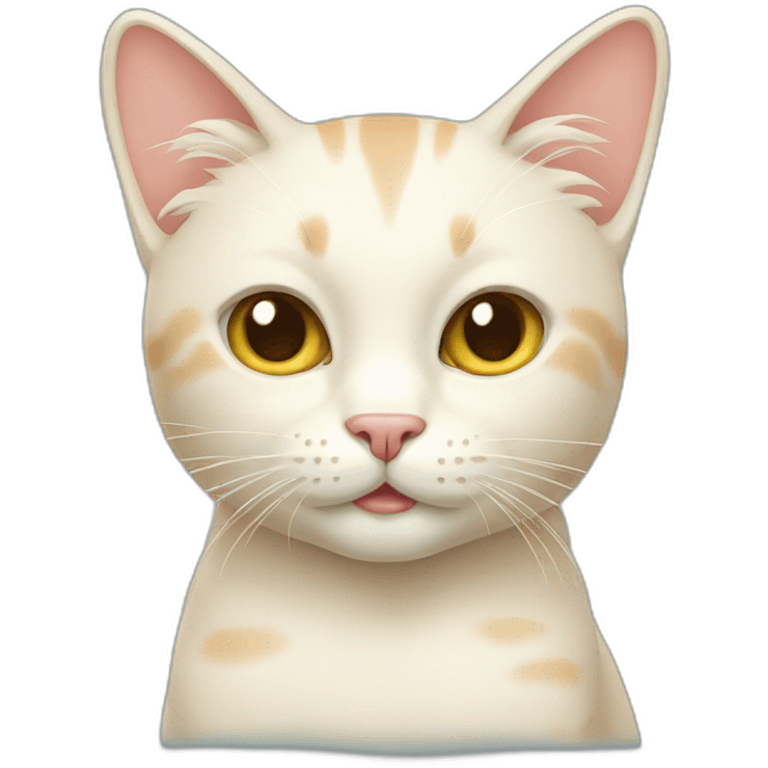 cream cat emoji