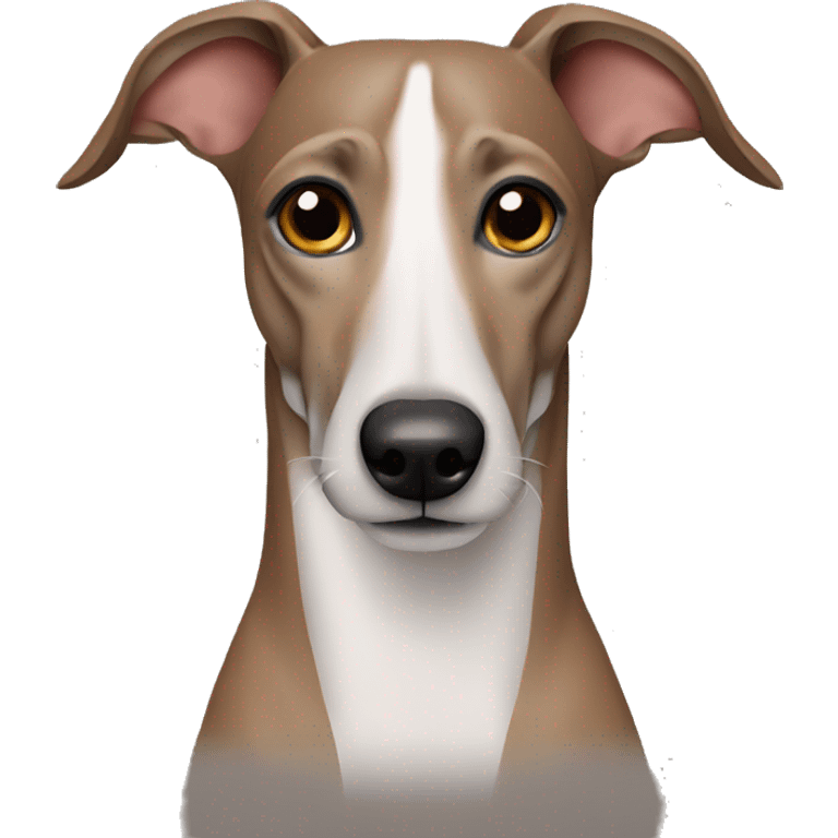 Brown whippet emoji