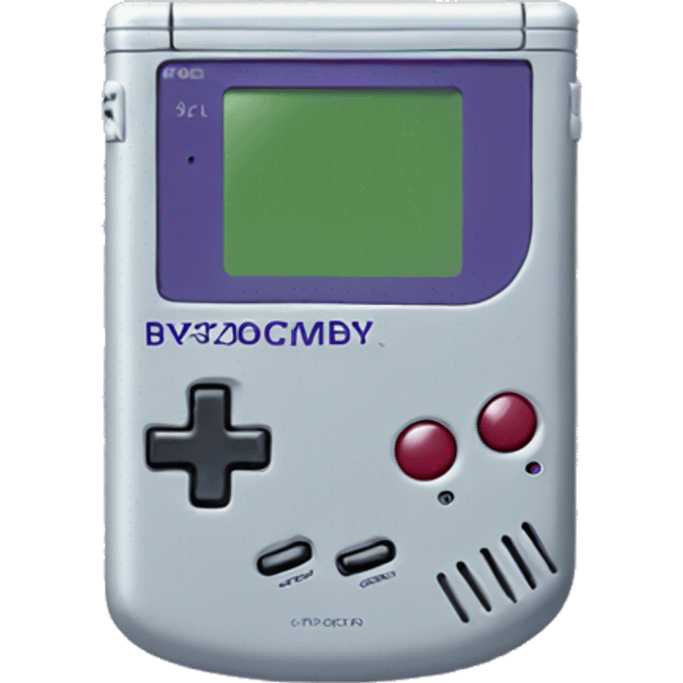 Game boy emoji