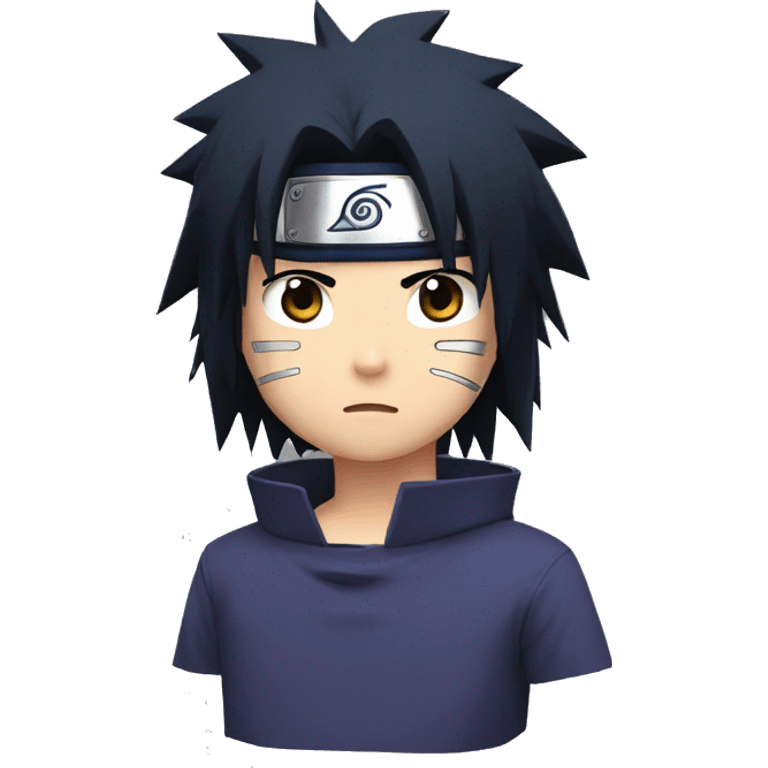 Sasuke from naruto emoji