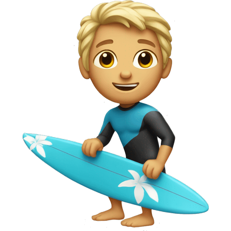 australian surfer boy emoji