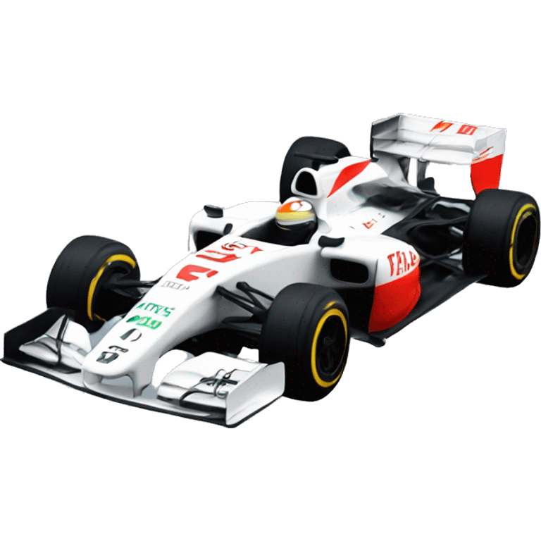 F1 car emoji