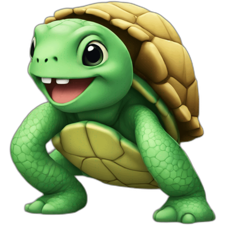 Tortue qui twerk emoji