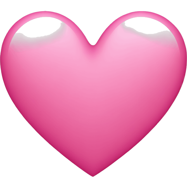 Pink heart emoji