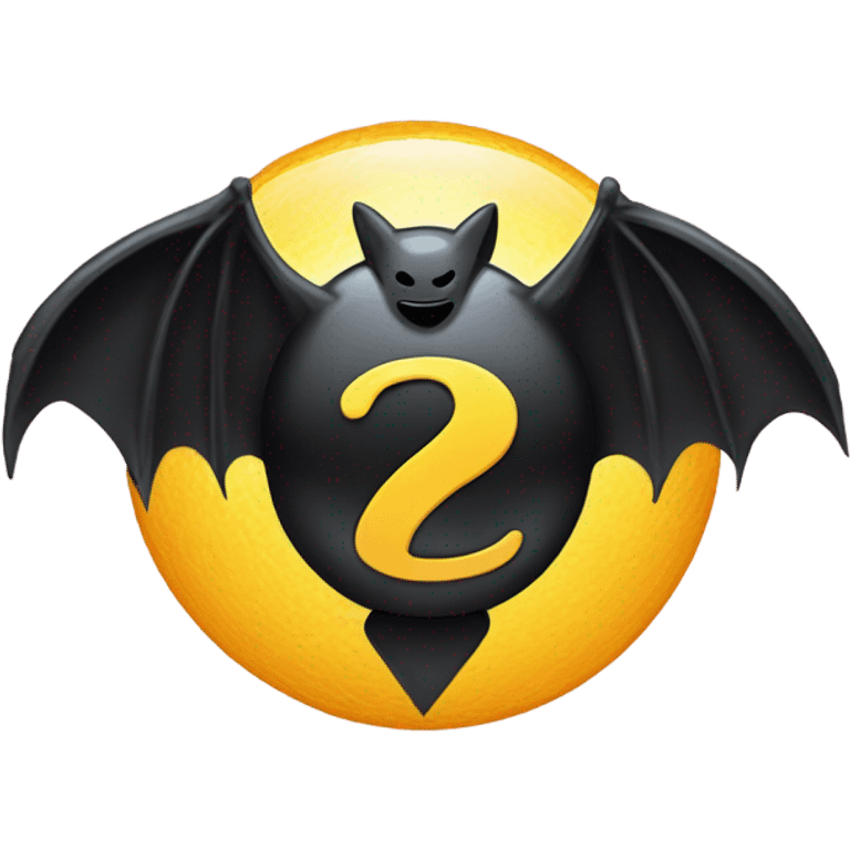 bat signal with a d20 dice  emoji