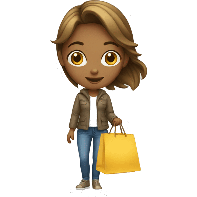 shopper girl emoji