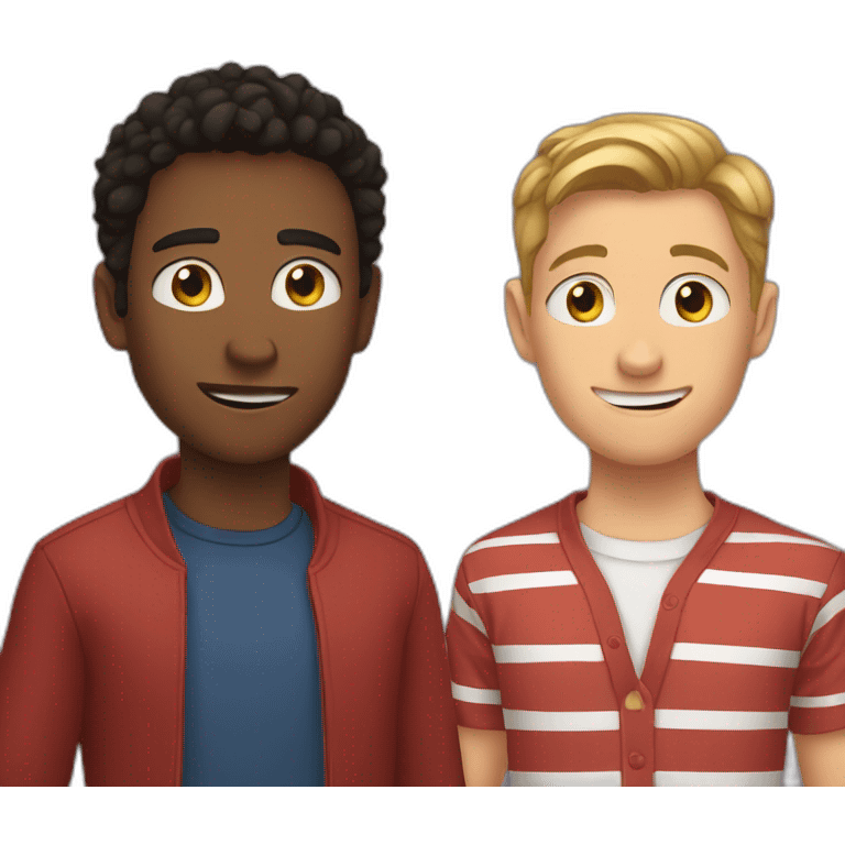 Alex and Gavin emoji