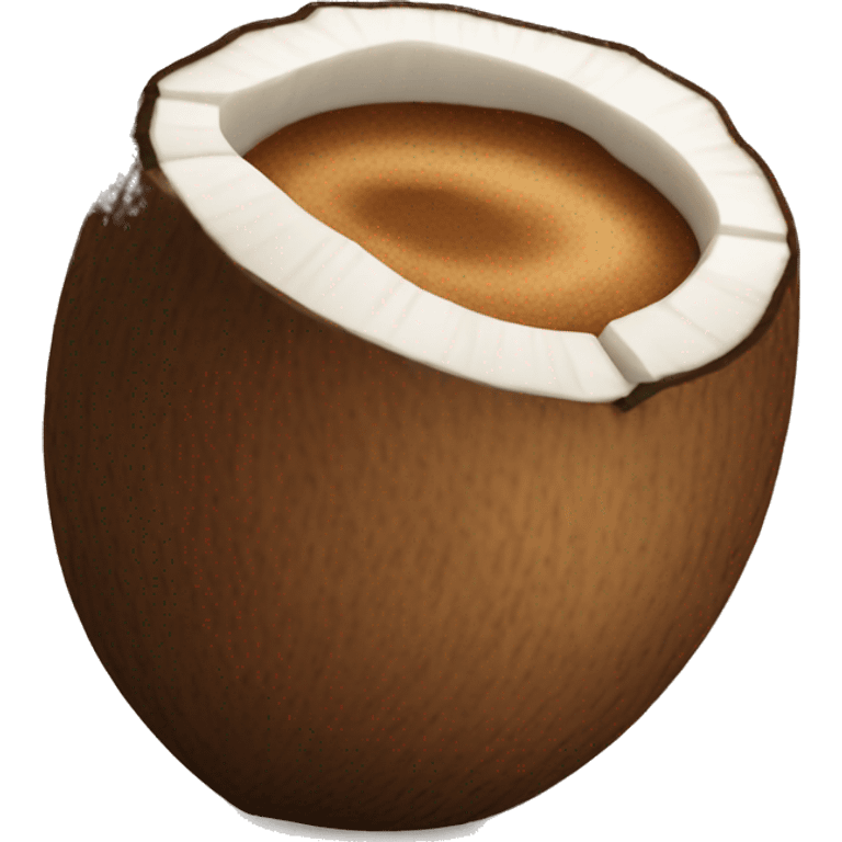 Coconut coffee  emoji