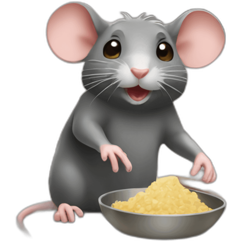 rat in kitchen emoji