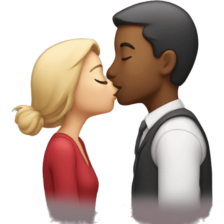 People kissing  emoji