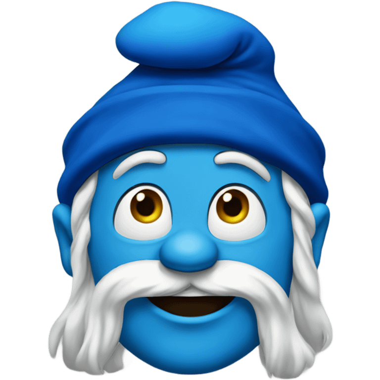 Smurf emoji