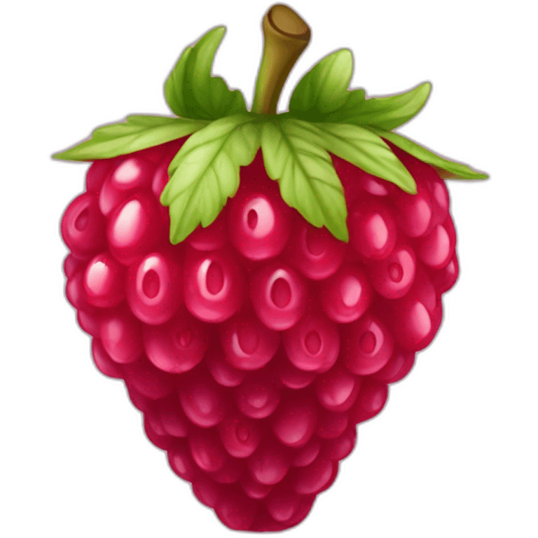 fraise framboise myrtille emoji