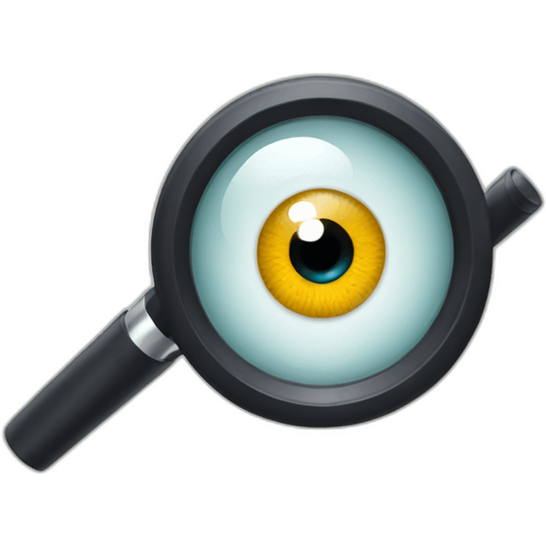 eye-with-magnifier emoji