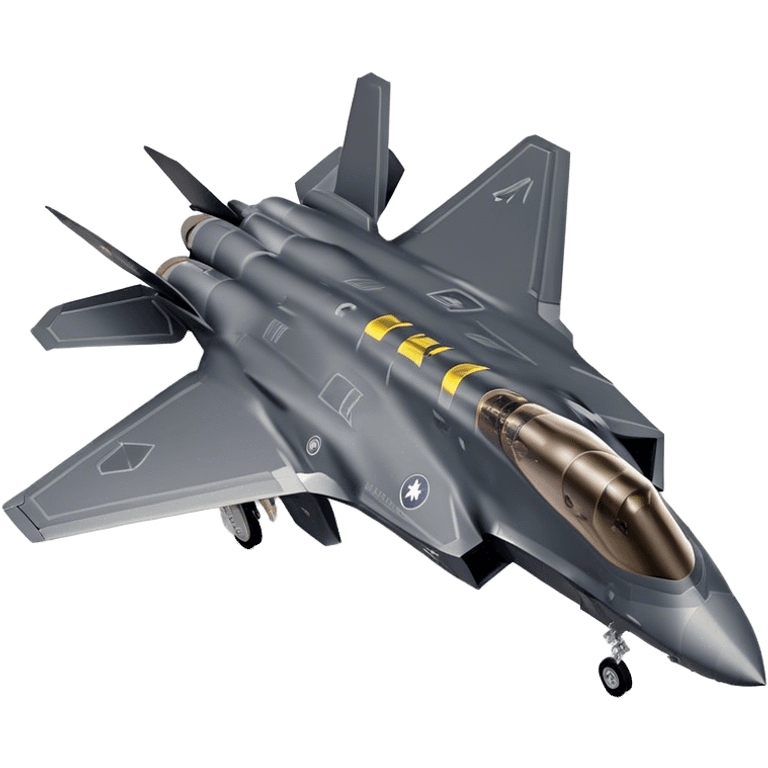 F-35 Lightning II - Lockheed Martin (Model Year: 2022) (Iconic colour: Stealth gray) emoji