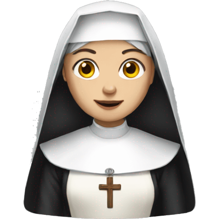 The nun emoji