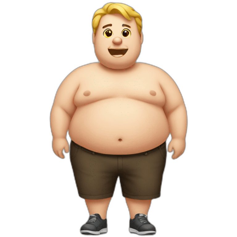 Fat emoji