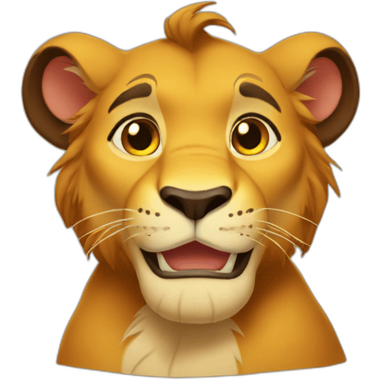 Simba emoji