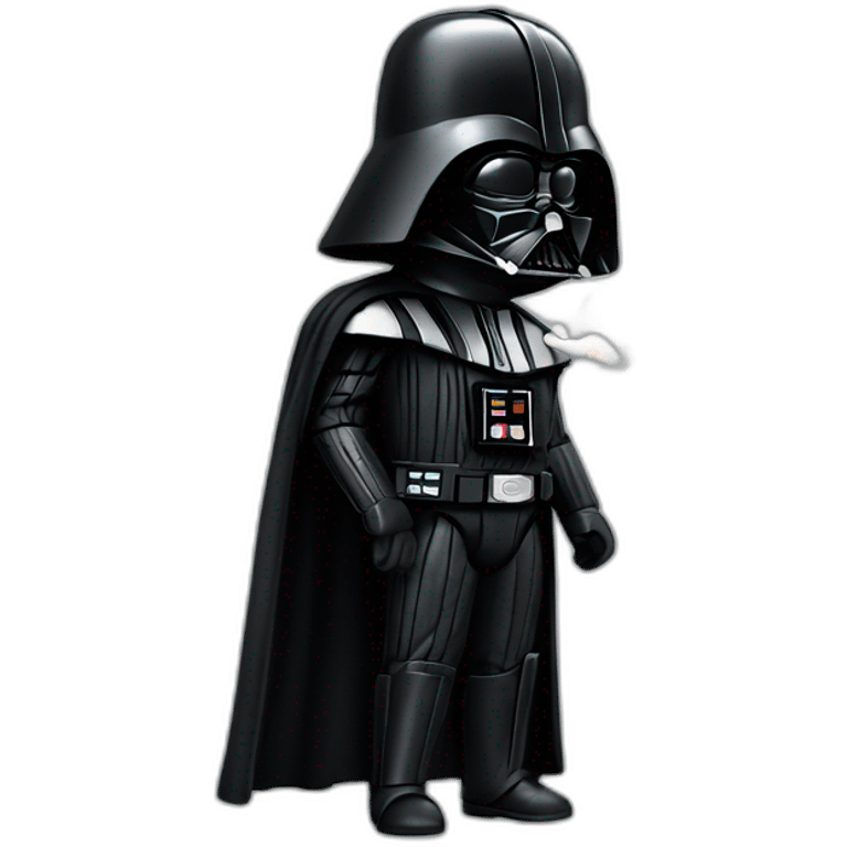 Darth vader smoking emoji