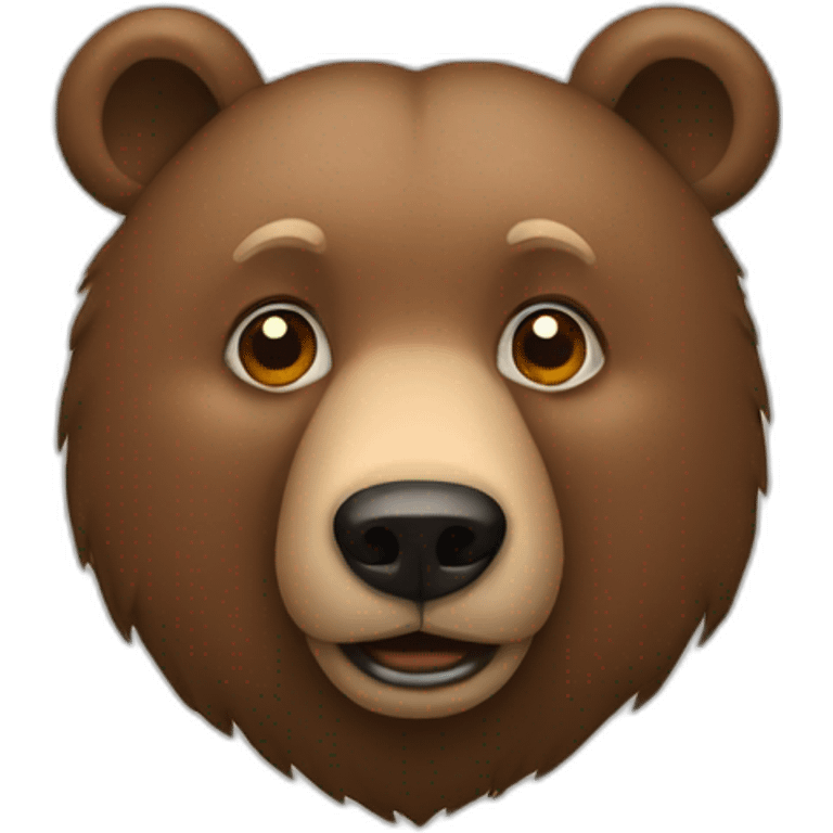 The-bear emoji