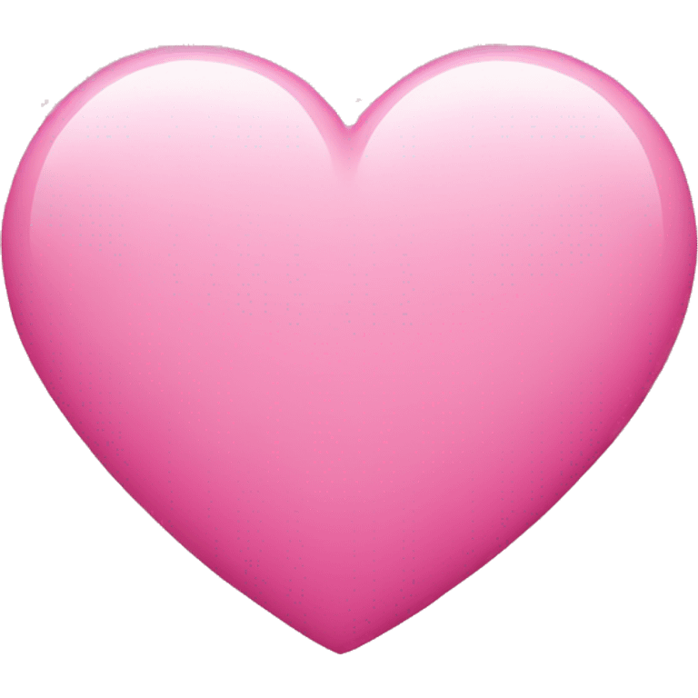 Pink heart  emoji