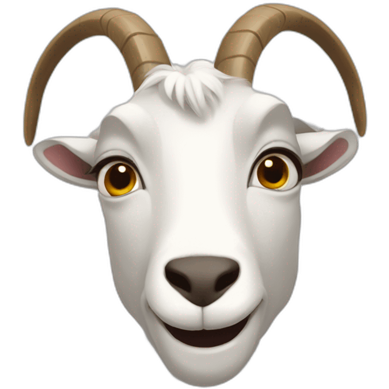 Goat hypnotizer emoji