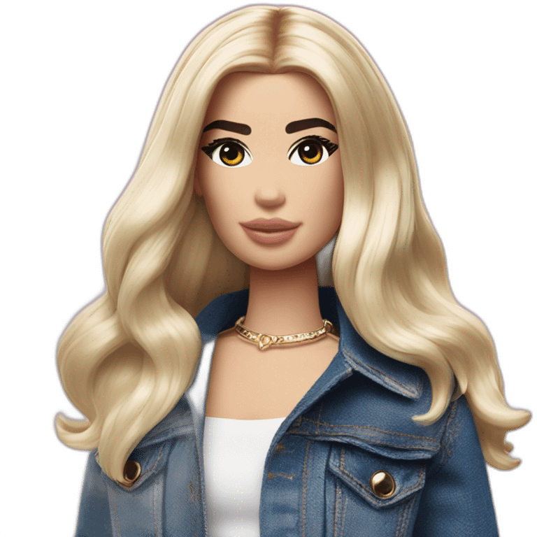 Dua lipa Barbie emoji