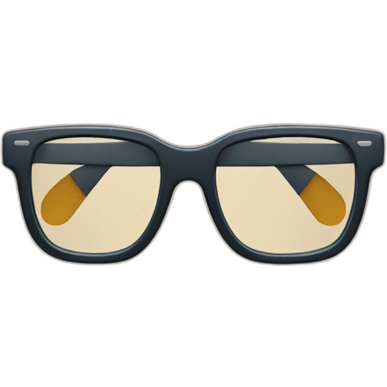 glasses made out of planes emoji