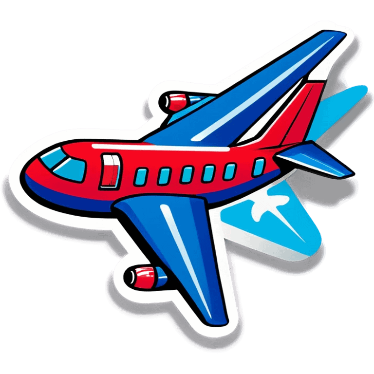 I need to have a cartoon airplane that says TWP emoji