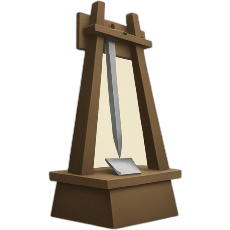 guillotine  emoji