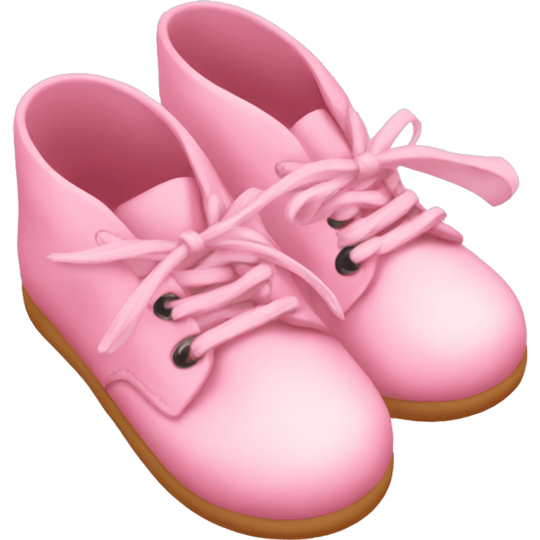 Baby pink shoes emoji