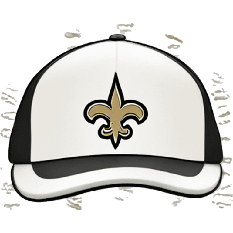 New Orleans saints hat emoji