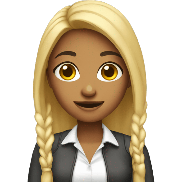 college girl emoji