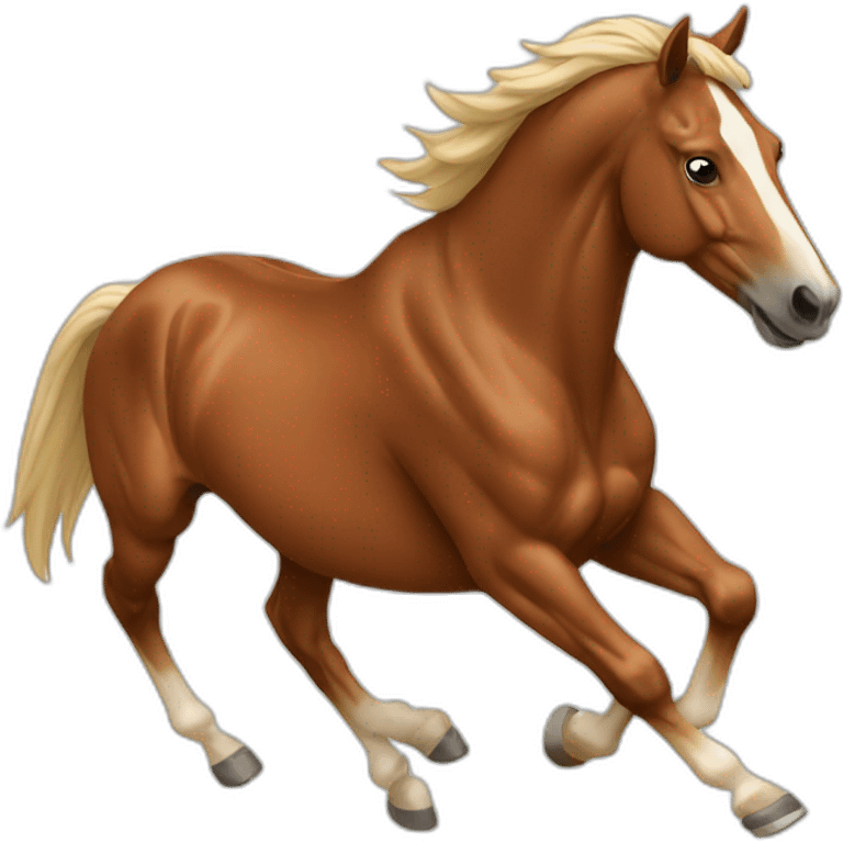 Horse running  emoji