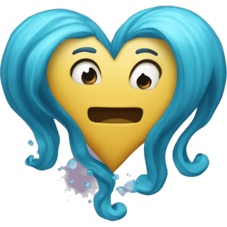 Aquarius heart emoji