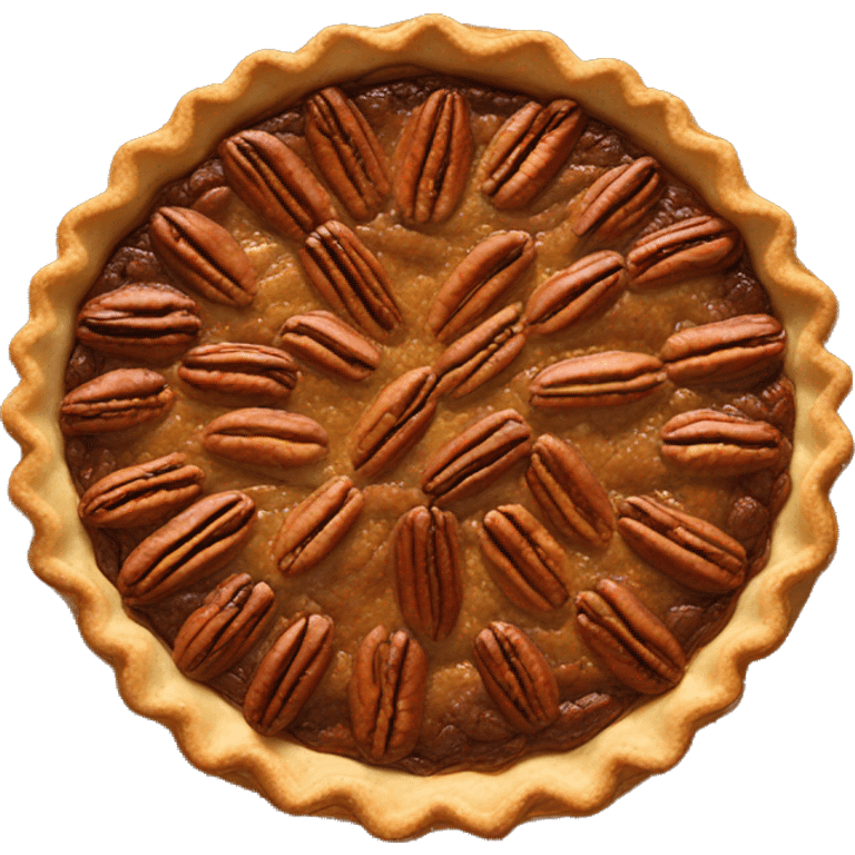 Pecan pie emoji