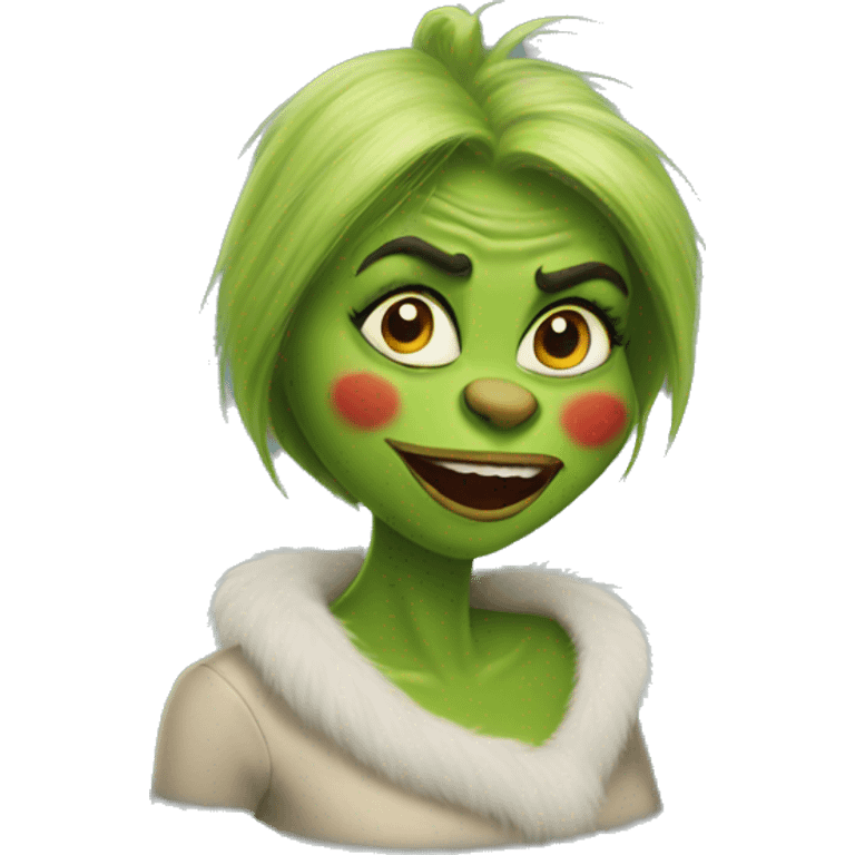 Mom grinch emoji