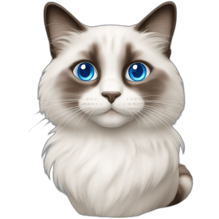 ragdoll-cat-with-blue-eyes emoji