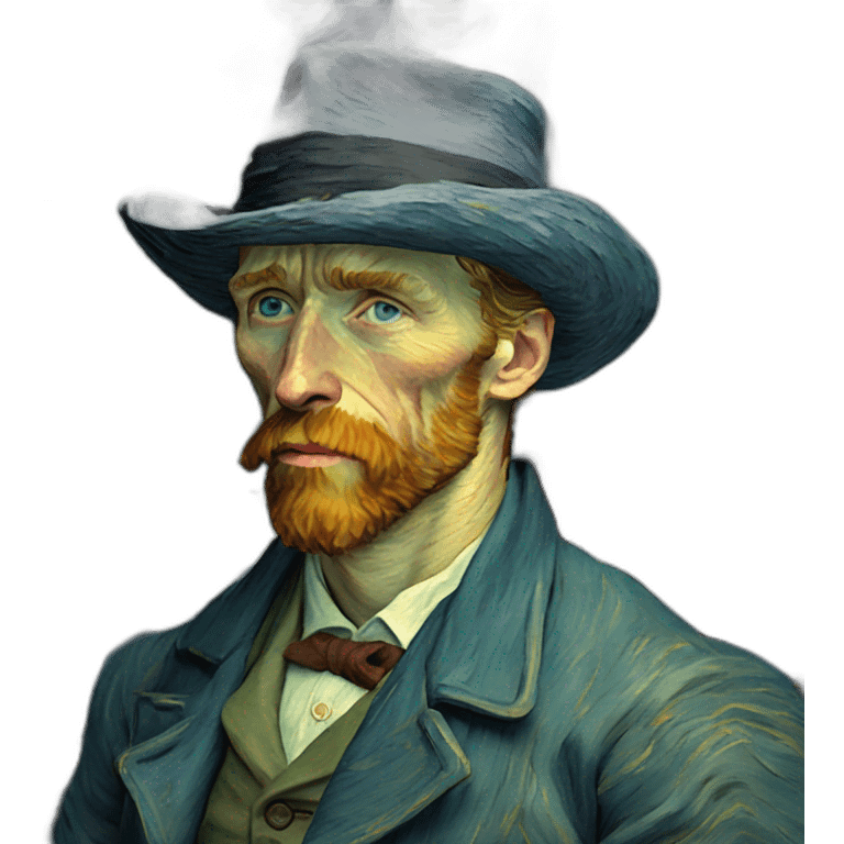 Vincent Van Gogh art emoji